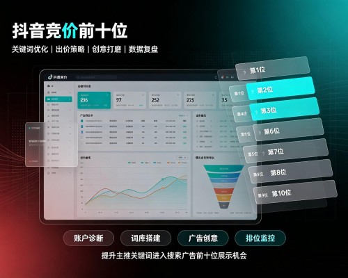 龙门抖音搜索竞价